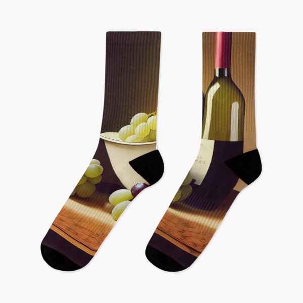 Item preview, Grapes And Wine Bottles designed and sold by john-ess.