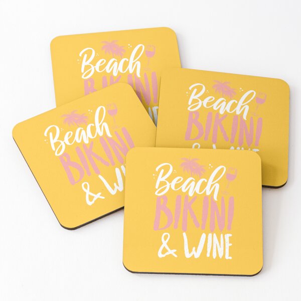 Item preview, Beach Bikini And Wine Summer Shirt designed and sold by Maindy.