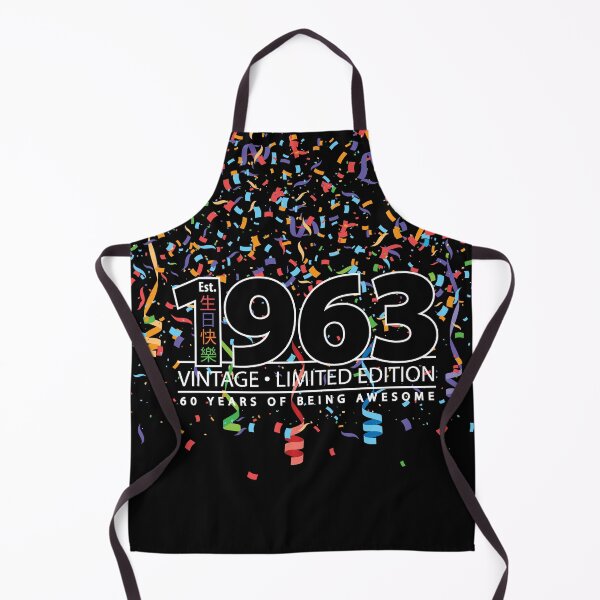 Item preview, Happy 60th Est. 1963 Vintage Limited Edition 60 Years of Being Awesome designed and sold by PCStudio57.