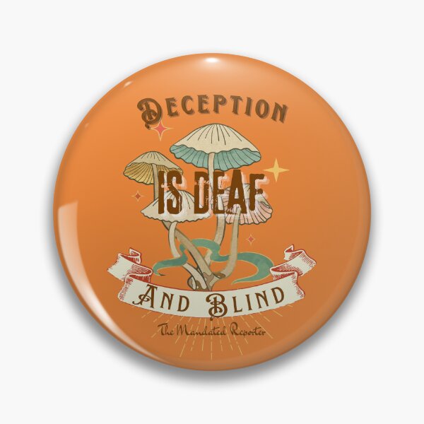 Item preview, Deception is Blind and Deaf (Trippy)- Tangerine designed and sold by TheReporter1.