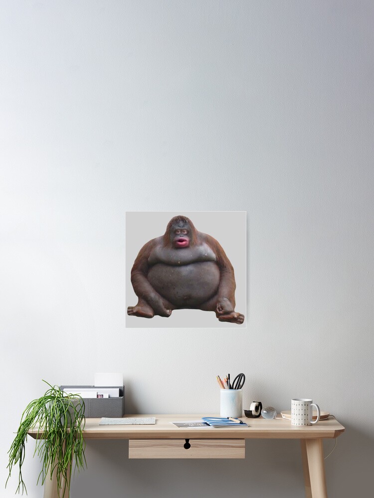 Le Monke Meme Poster for Sale by tttatia