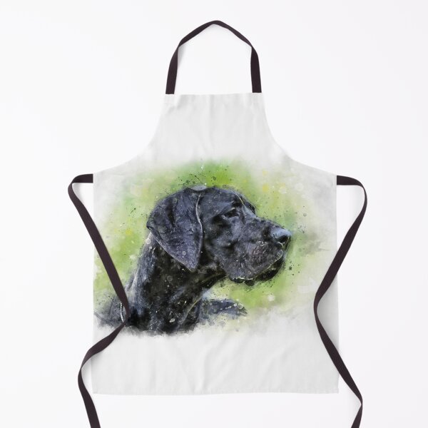 Item preview, Great Dane watercolor designed and sold by PetsArt.