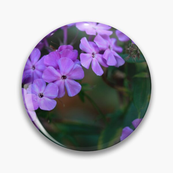 Item preview, Purple flowers on nature background designed and sold by olena2552.