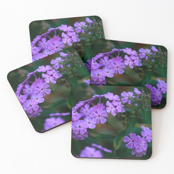 Item preview, Purple flowers on nature background designed and sold by olena2552.