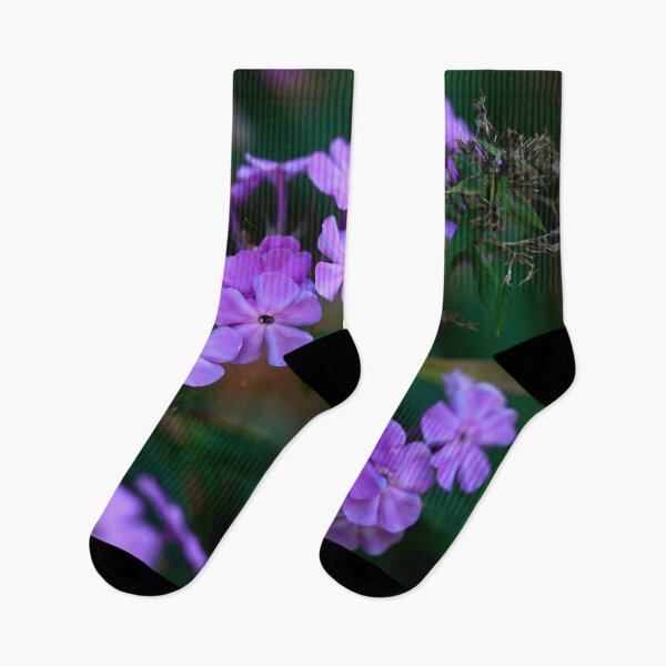 Item preview, Purple flowers on nature background designed and sold by olena2552.