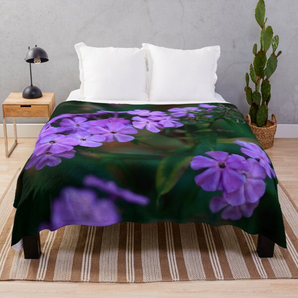 Item preview, Purple flowers on nature background designed and sold by olena2552.