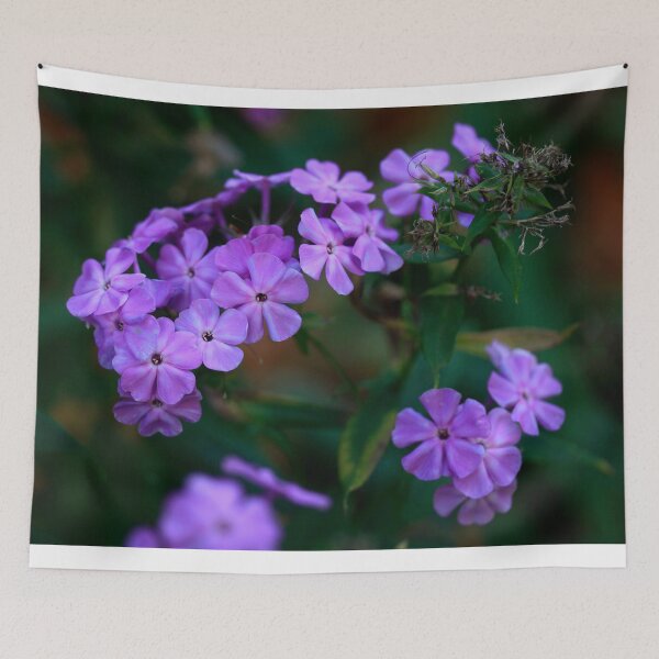 Item preview, Purple flowers on nature background designed and sold by olena2552.