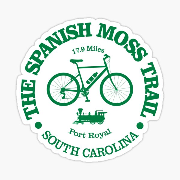 Item preview, Spanish Moss Trail (cycling) designed and sold by curranmorgan.