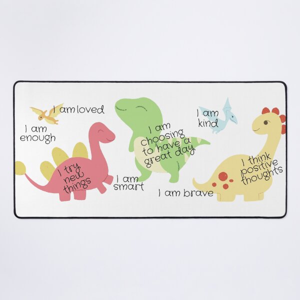 Item preview, Kids Daily Affirmations Mug | Childrens Mindful Morning Mug | Fun Kids Affirmations designed and sold by DevlynnDesigns.