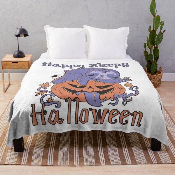 Item preview, Feliz Halloween Sleepy Sloth designed and sold by Sandra78.