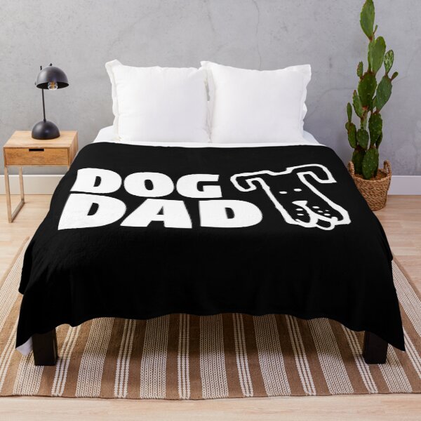 Item preview, Dog dad in black and white designed and sold by flamendes.