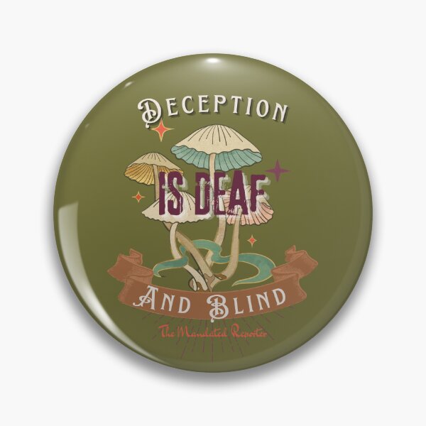 Item preview, Deception is Blind and Deaf (Trippy)- Olive Green designed and sold by TheReporter1.