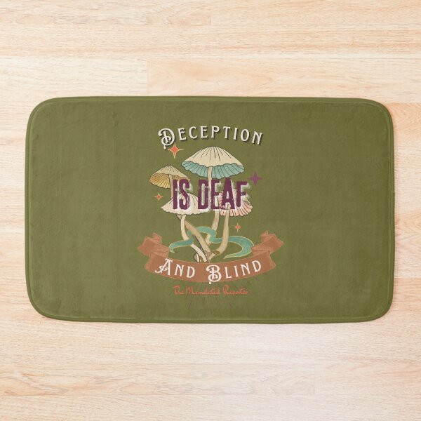 Item preview, Deception is Blind and Deaf (Trippy)- Olive Green designed and sold by TheReporter1.