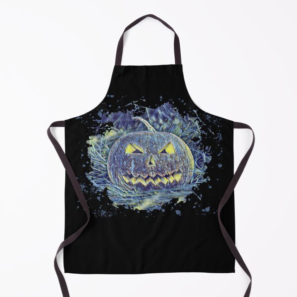Item preview, Starry Night Jack-O-Lantern Mashup Halloween Eerie designed and sold by creative321.