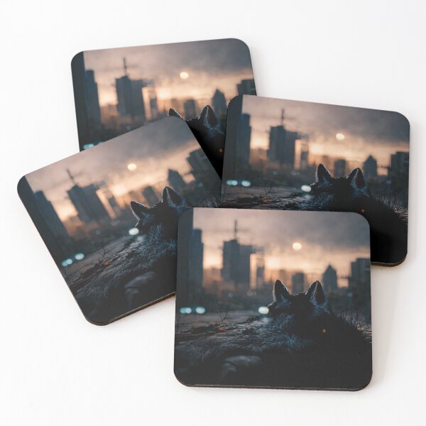 Item preview, A wolf in the city. designed and sold by Maniock.