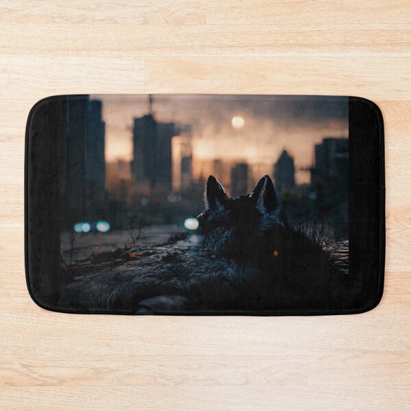 Item preview, A wolf in the city. designed and sold by Maniock.