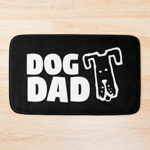 Item preview, Dog dad in black and white designed and sold by flamendes.