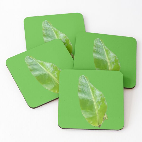 Item preview, One green banana leaf cut out. designed and sold by kall3bu.