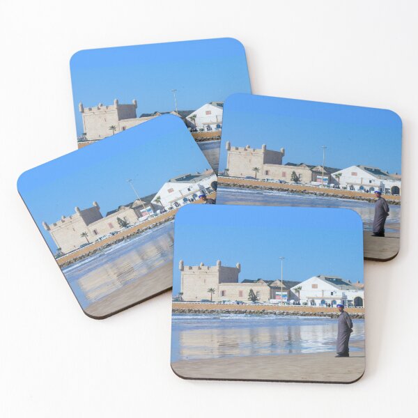Item preview, A Moroccan Man Roaming The Beach of Essaouira, Morocco. designed and sold by BENMBARK.