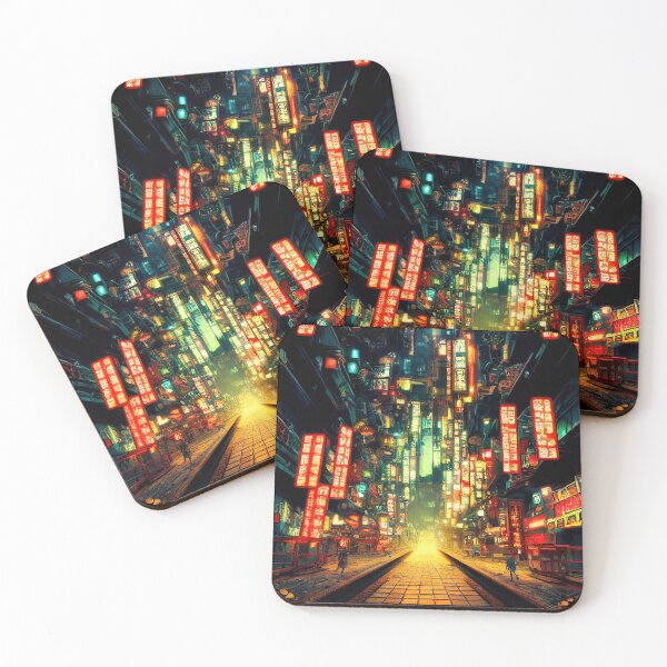 Item preview, Cyberpunk city designed and sold by CEVmemories.