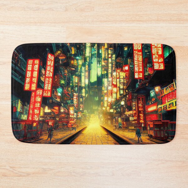 Item preview, Cyberpunk city designed and sold by CEVmemories.