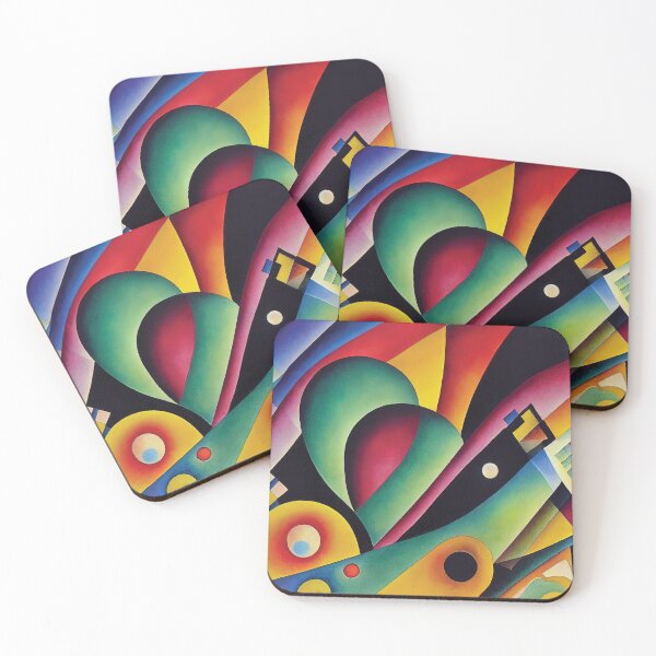 Item preview, Geometrical Colorful Abstract designed and sold by Malfeasant Onions.