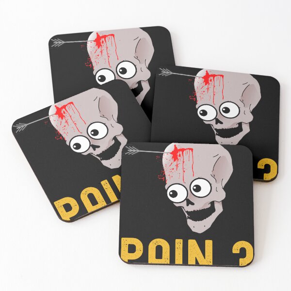 Item preview, Bleeding skull in pain - Halloween designed and sold by VitoTDesign.