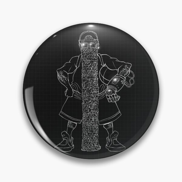 Item preview, Neo Beard BluePrint designed and sold by NeoBallers.