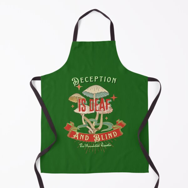 Item preview, Deception is Blind and Deaf (Trippy)- Dark Green designed and sold by TheReporter1.