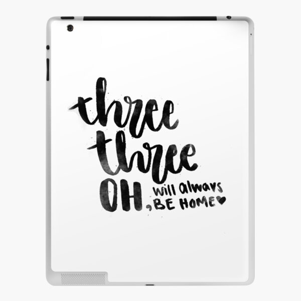 three three oh home iPad Skin
