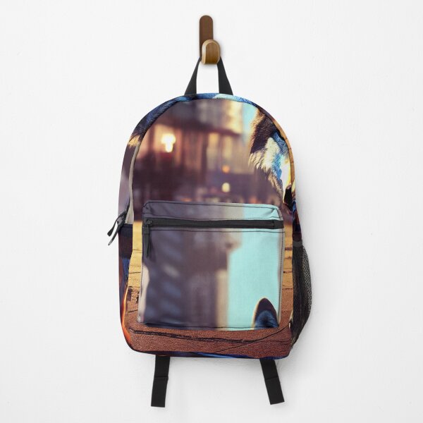 Item preview, A lone wolf in the city. designed and sold by Maniock.