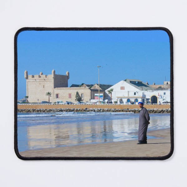 Item preview, A Moroccan Man Roaming The Beach of Essaouira, Morocco. designed and sold by BENMBARK.