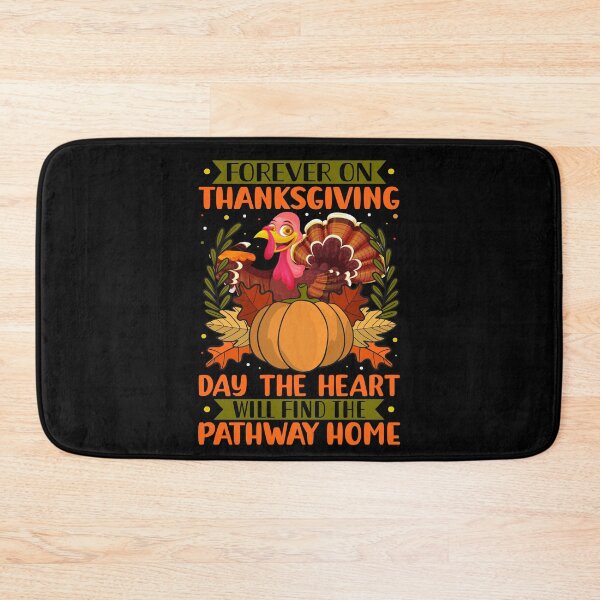 Item preview, Forever on thanksgiving day the heart will find the pathway designed and sold by BELASKRI STORE.