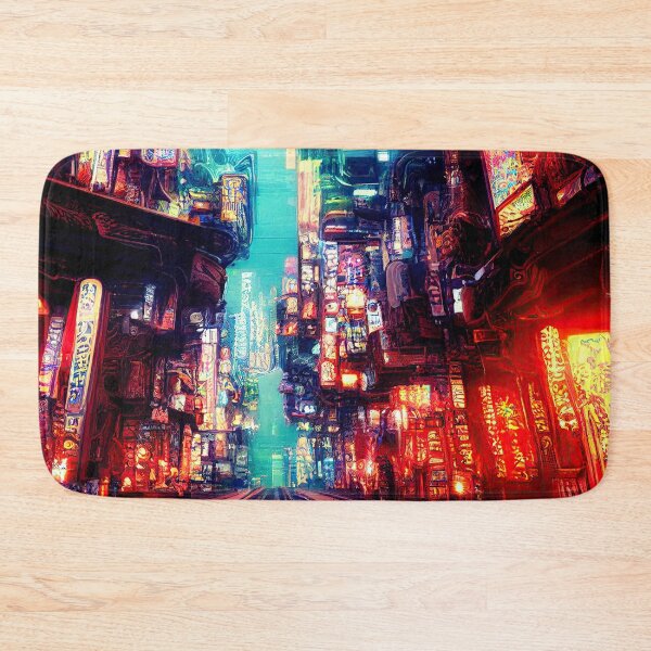 Item preview, Cyberpunk city designed and sold by CEVmemories.