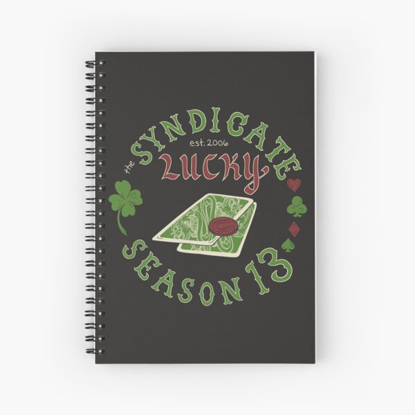 The Syndicate - Lucky Season 13 Spiral Notebook