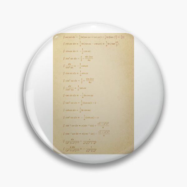 Item preview, Indefinite Integral designed and sold by ScienceCorner.
