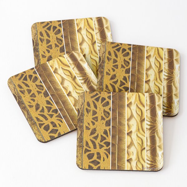 Item preview, Golden Vintage Satin Textures designed and sold by Stanley de Wekker.
