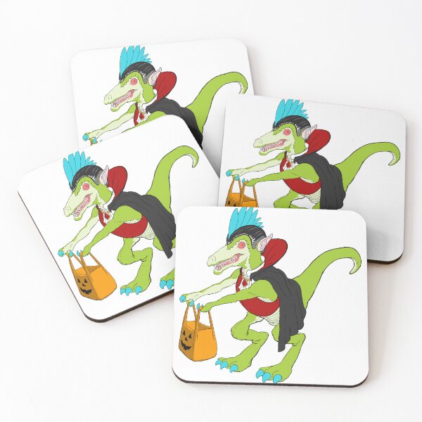 Item preview, Dracula Raptor - Vampire Dinosaur - Green designed and sold by BrettsDrawings.