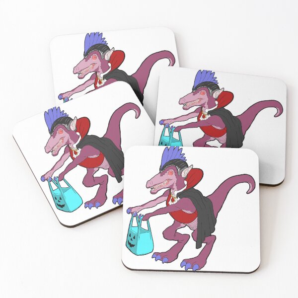 Item preview, Dracula Raptor - Vampire Dinosaur - Purple designed and sold by BrettsDrawings.
