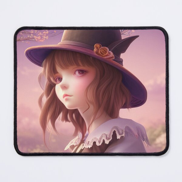 Item preview, Niña con sombrero de chocolate  designed and sold by Dicoart.