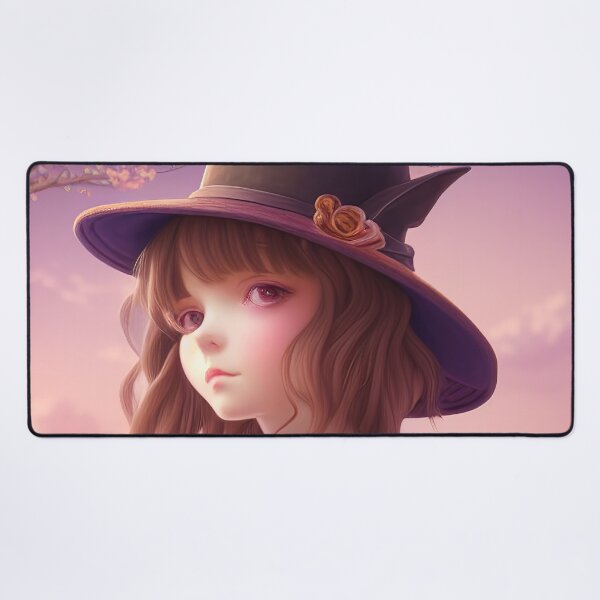 Item preview, Niña con sombrero de chocolate  designed and sold by Dicoart.