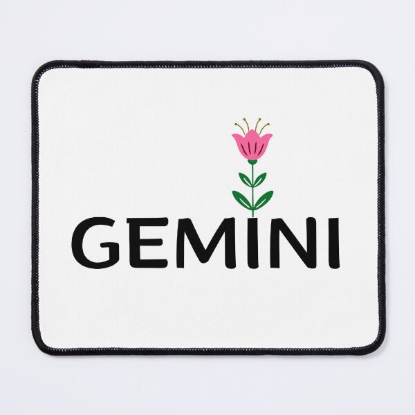 Item preview, Gemini Zodiac Sign Folk Art Flower designed and sold by Hellofriendco.