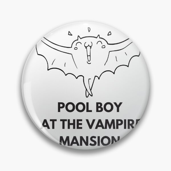 Item preview, Pool Boy At the vampire Mansion new art designed and sold by Jamilstore-666.
