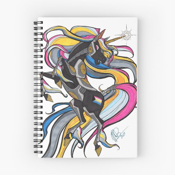 Item preview, Pandemi the Cyborg Unicorn designed and sold by thepurplehusky.