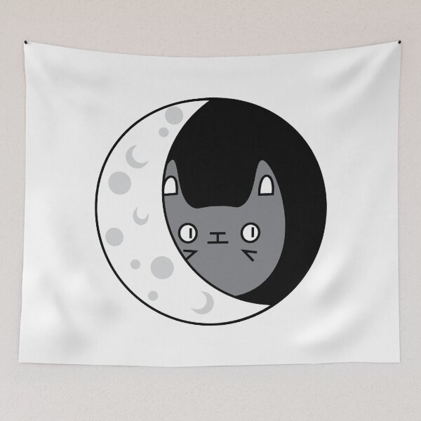 Item preview, Cat Moon designed and sold by Rose creates  stuff.