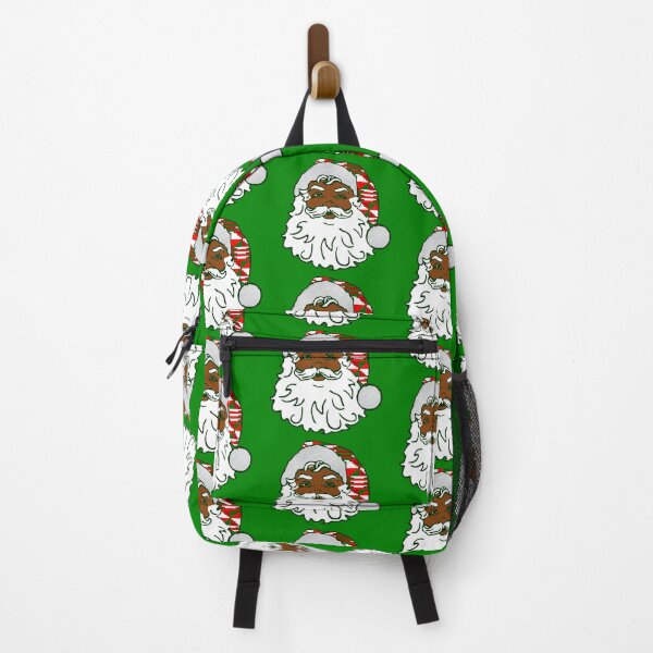 Item preview, christmas black santa claus kwanzaa kente designed and sold by Gossip Rag.