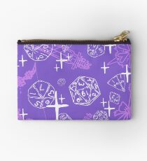 Pretty d&d for babes everywhere-Purple Studio Pouch