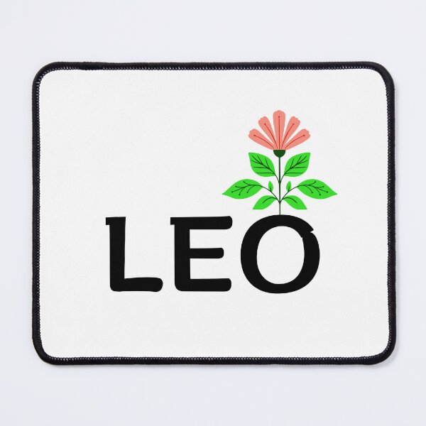 Item preview, Leo Zodiac Sign Folk Art Flower designed and sold by Hellofriendco.