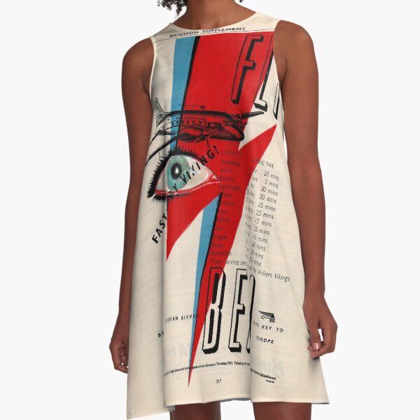 Item preview, David Bowie Eyes lightning Ziggy Stardust Bowie's lightning fly designed and sold by lapetiteart.