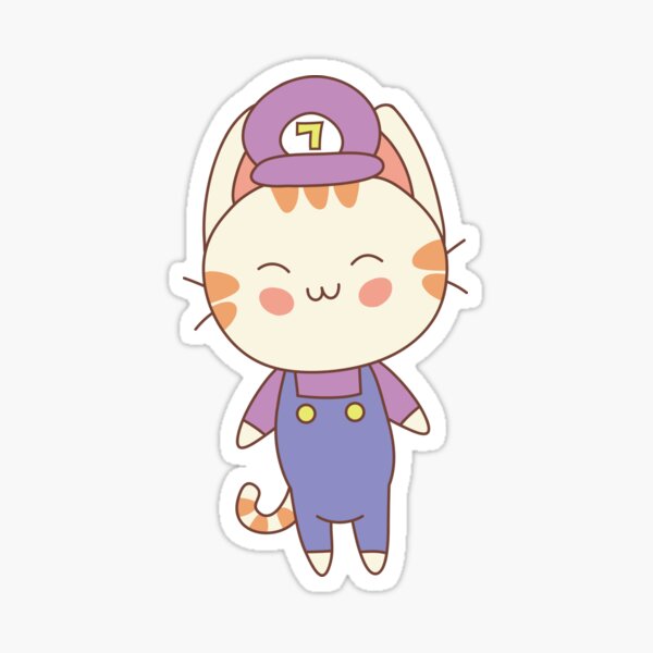 Cat Bowser Jr. Sticker for Sale by tootytots